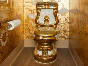 Cistern Chapel Maryborough, home to the dazzling Golden Throne