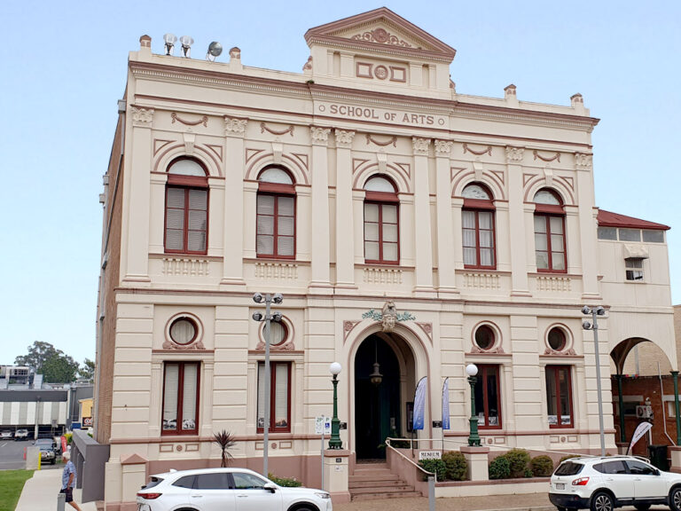 The Maryborough School of Arts Building today.