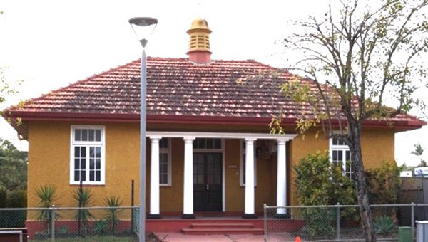 The heritage-listed Maryborough Baby Clinic today.