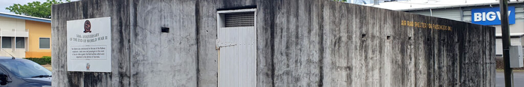 Maryborough Air Raid Shelter at Railway Station