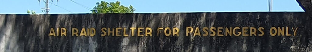 Maryborough Air Raid Shelter Sign
