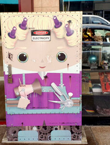 Steam Punk Utility Boxes - At the Hairdressers