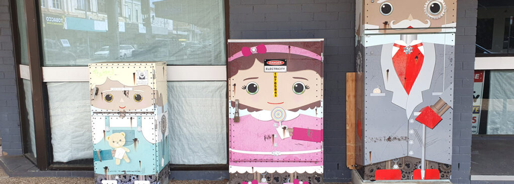 Steam Punk Utility Boxes - A Family Affair