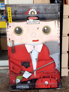 Steam Punk Utility Boxes - Mary Poppins