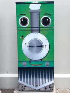 Steam Punk Utility Boxes - Puffing Billy