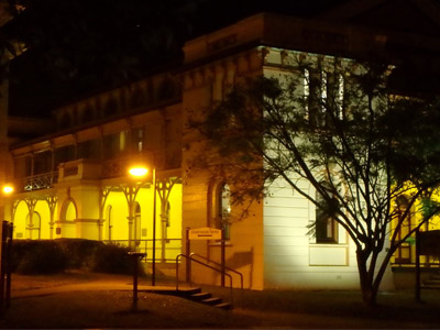 Historic Courthouse After Dark