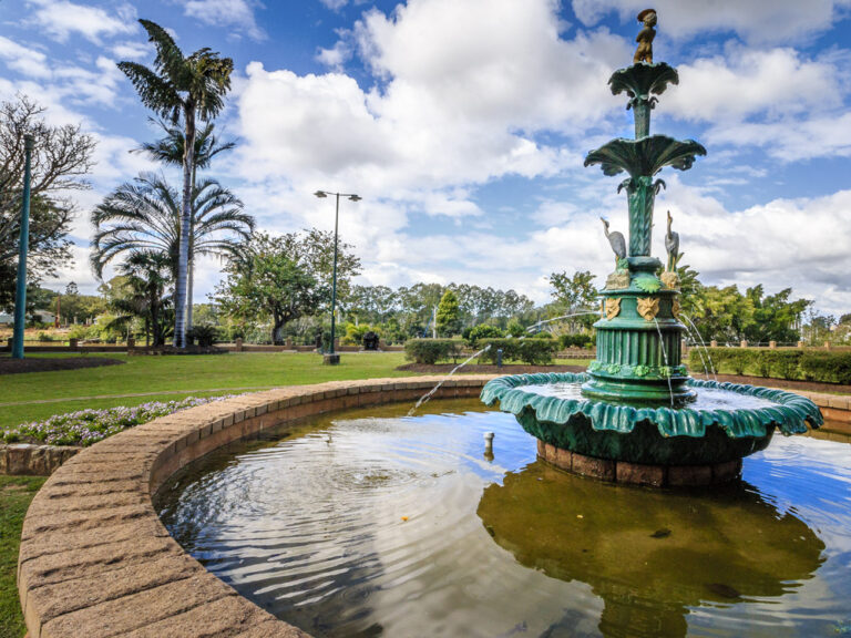 The restored Fairy Fountain stands as a whimsical centrepiece in Queens Park.