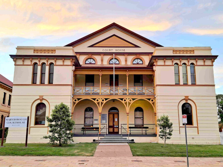 Maryborough Courthouse — Queensland’s oldest working courthouse since 1877.